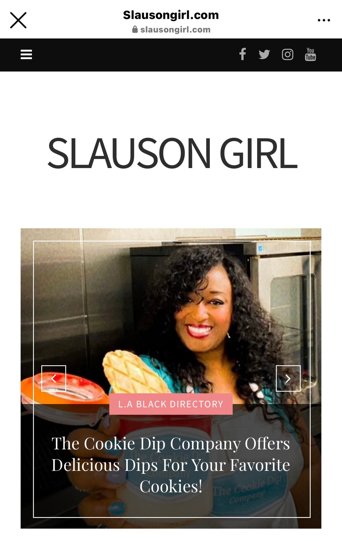 Slauson Girl Article