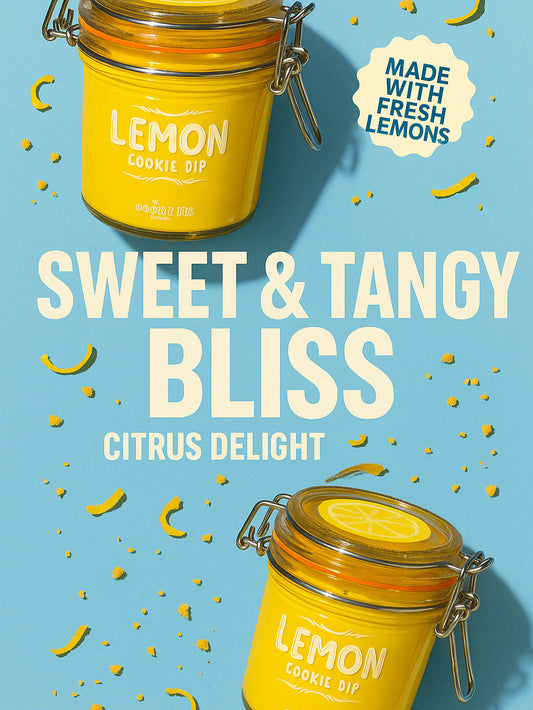 🍋 Sweet & Tangy Bliss: Introducing Lemon Cookie Dip
