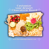 Cookie dip, charcuterie, board