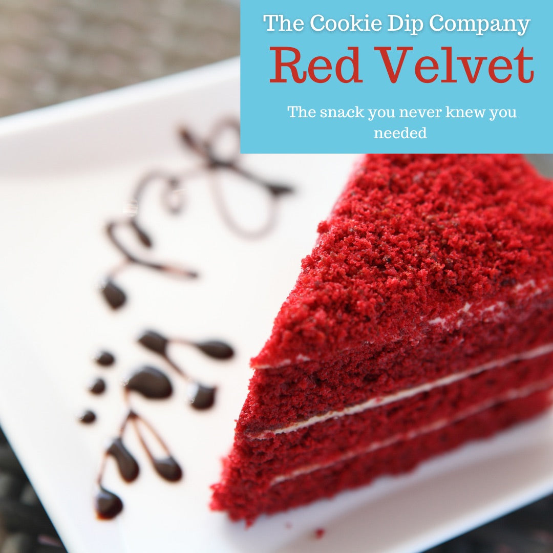 NEW FLAVOR ALERT!  Red Velvet Cookie Dip