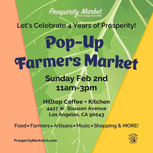 Celebrating 4 Years of Prosperity at the Pop-Up Farmers Market