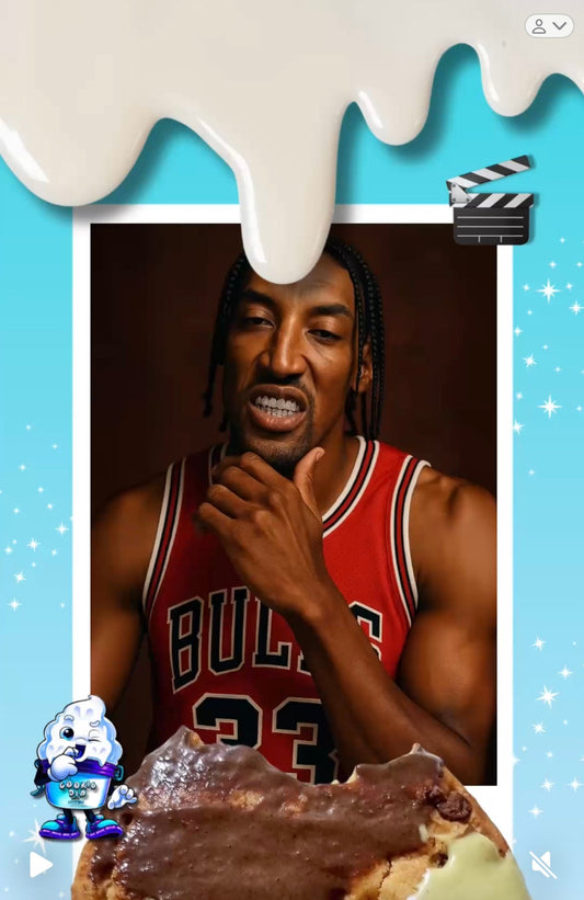 🏀 From the Court to the Course: Scottie Pippen Tries Butter Toffee Bourbon Cookie Dip