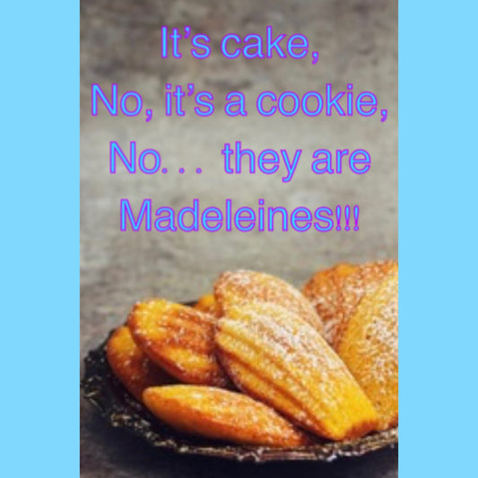 Vanilla Madeline - Buttery Vanilla Tea Cake - The Cookie Dip Company